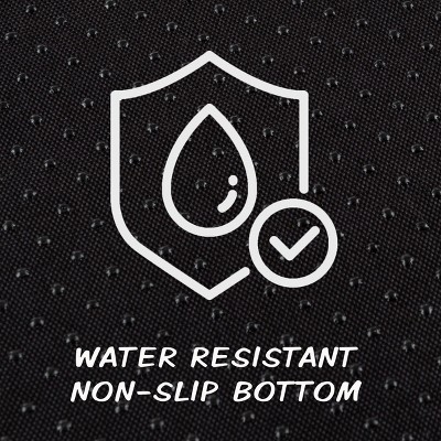 Large Orthopedic Brown Foam Dog Bed with Plush Cover