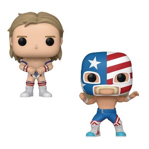 Funko Pop! 2 Pack WWE, Legends - Lex Luger #159 & Mr. America #162 - 1 of 3