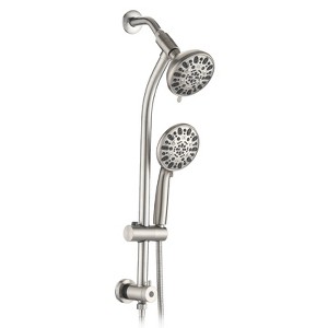 PROOX 7-Spray Patterns with 5 in. Tub Wall Mount Dual Shower Heads - 1 of 4