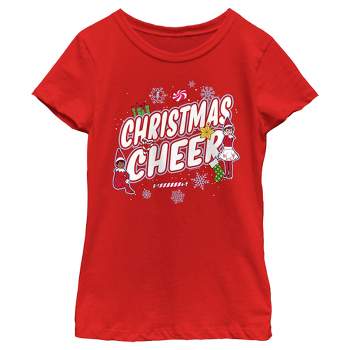 Girl's The Elf on the Shelf Christmas Cheer T-Shirt