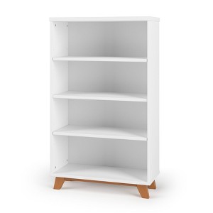 Child Craft SOHO Bookshelf - White/Natural - 1 of 4