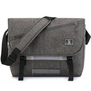 Messenger Bag for Men, 15.6 Inch Laptop Crossbody Bags Women Casual Satchel Shoulder Bag College Travel Office Briefcase - 1 of 4