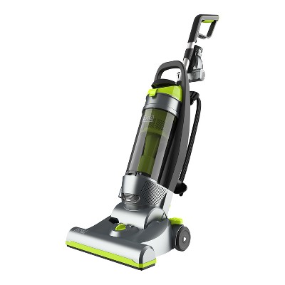 Black and Decker BDURV309 Corded Bagless Upright Pet Home Vacuum with HEPA Filter and Attachments, Gray/Green
