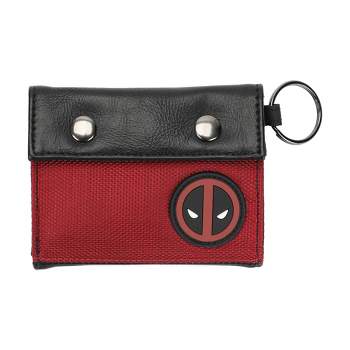 Marvel Deadpool Tri-Fold Wallet With Snap Closure