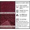 Fantasia Bath Rug Bathroom Rugs Set, Bathroom Decor, Washable Rug, Extra Soft and Absorbent bath Rug, Bath Mat Set, Non-Slip, 2 Pcs Set(M+L), Red - 4 of 4