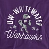 Men's University of Wisconsin Whitewater Official Warhawks Short Sleeve Mens Cotton T-Shirt - 2 of 4
