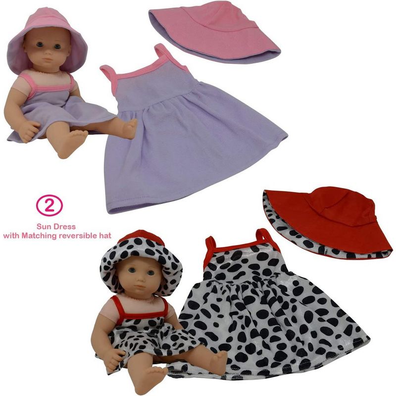 The New York Doll Collection Baby Doll Clothing Set, 4 of 7