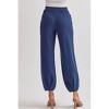 Women's Knit High Waisted Joggers - entro - 3 of 4