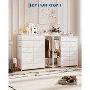 Acekool 16 Drawer Dresser with Hanging Rod and Shelves, Fabric Storage Organizer for Bedroom, Closet, Entryway - 4 of 4