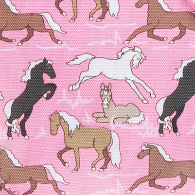 horses in pink