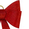 Northlight LED Lighted Tinsel Bow Christmas Decoration - 23" - Red - Color Changing Lights - 4 of 4