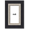PosterPalooza | Panoramic Embellished Black Picture Frame - UV Acrylic, Foam Board Backing, Hanging Hardware - 2 of 4