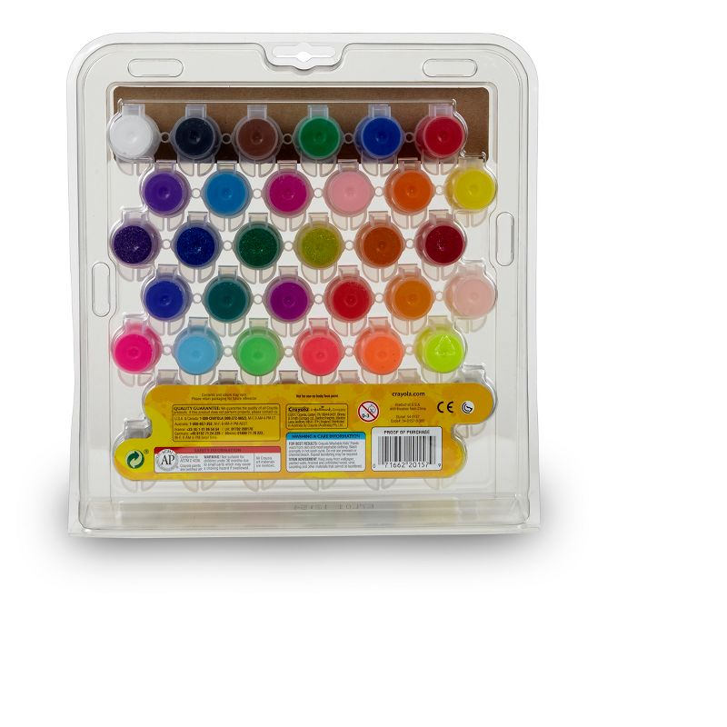 Crayola 42ct Washable Paint Set for Kids, 5 of 7