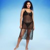 Women's Fishnet Fringe Cover Up Midi Dress - Wild Fable™ - image 4 of 4