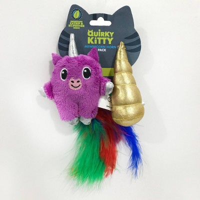 Quirky Kitty Unicorn Cat Toy