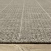 Oriental Weavers Caicos CA04B Grey/ Light Grey Indoor/Outdoor Area Rug - 1'10" x 7'6" - 4 of 4
