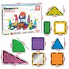 PICASSO-TILES 333PCS Magnetic Brick & Tile Combo Set with Action Figures, STEM Building Blocks, Educational Montessori Toy for Preschool Toddlers Kids - 3 of 4