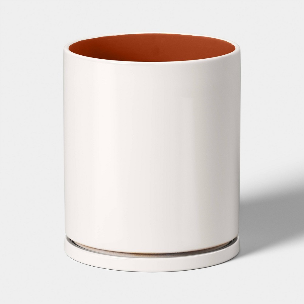 Terracotta Outdoor Planter Cream 10.25"x12.375" - Threshold™