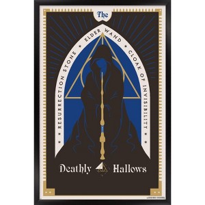Trends International Harry Potter: Darker Arts - The Elder Wand Framed Wall Poster Prints - 1 of 4