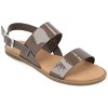 Journee Women's Lavine Flat Sandals - 2 of 4