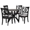 Baxton Studio Noemi Modern Wood 5-Piece Dining Set - 2 of 4
