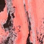sunset coral abstract