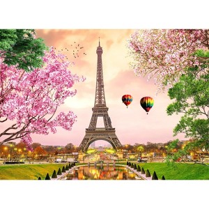 Brain Tree - Paris 1000 Pieces Jigsaw Puzzle - Random Cut - 27.5"lx19.5"w - 1 of 1