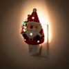 6"H Sullivans Christmas Jolly Santa Nightlight  Multicolor - 4 of 4