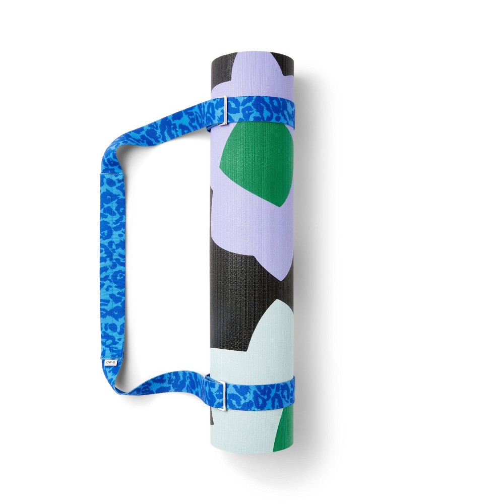 Photos - Gymnastic Mat Flower Power/Sea Twig with Signature Leopard 6mm Yoga Mat - DVF for Target