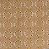Andromeda Geometric Arch 3" Rod Pocket Valance 50" x 17" Stone by RLF Home - 4 of 4