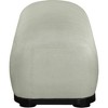 Meridian Furniture,Calum Chenille Fabric Bench - 4 of 4