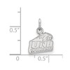 Black Bow Jewelry 14k White Gold New Hampshire Wildcats NCAA Extra Small Pendant - 2 of 3