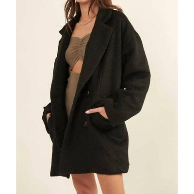 Women's Double Breasted Overcoat - PROMESA