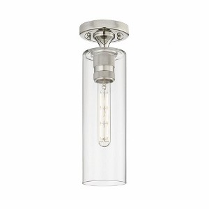 Crown Point - 1 Light Flush Mount In Industrial Style-15 Inches Tall and 3.88 Inches Wide - 1 of 1