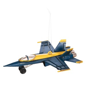Gallerie II 5" x 7" Blue Angels Jet Christmas Ornament - Patriotic - 1 of 3