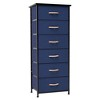 Crestlive Products Vertical Dresser for Bedroom Storage Tower with Sturdy Steel Frame Wood Top Easy Pull Fabric Bins - 2 of 4