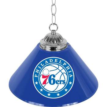 NBA Philadelphia 76ers Single Shade Bar Lamp - 14 inch