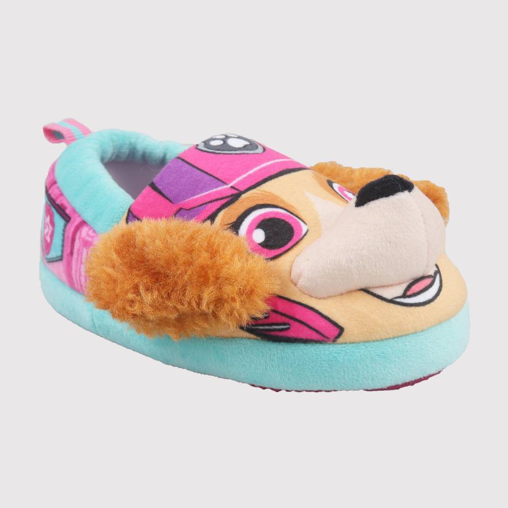 Toddler Girls' PAW Patrol Slippers - Turquoise M