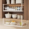 Expandable Under Cabinet Shelf, Hanging Under Shelf Storage Basket Organizer - 4 of 4