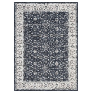 Vintage Boho Area Rugs, Vintage Washable Runner Rugs, Soft Modern Pastel Carpets for Living Room Bedroom Nursery Office Farmhouse - 1 of 4