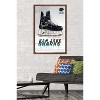Trends International NHL San Jose Sharks - Drip Skate 21 Framed Wall Poster Prints - 2 of 4