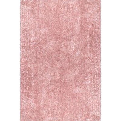 Nuloom Loni Cozy Plush Solid Pet Friendly Premium Machine Washable Shag Area Rug