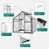 Outdoor Greenhouse, Polycarbonate Green Houses for Outside - 4 of 4