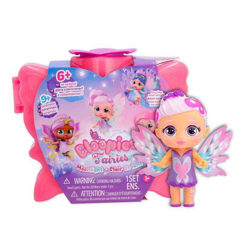 Bloopies Fairies Moonlight Mini-Playset with Baby Doll, 1 of 10