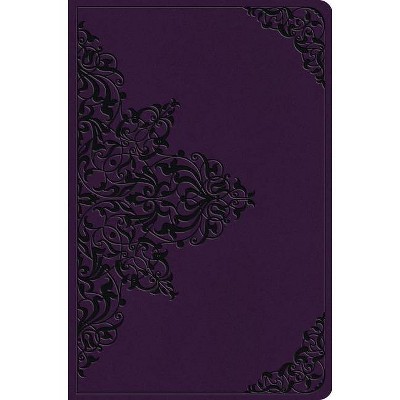 ESV Value Compact Bible (Trutone, Lavender, Filigree Design) - (Leather Bound)