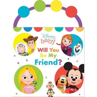 Disney Baby: Will You Be My Friend? - (A Busy Buddy Book) by  Maggie Fischer (Board Book)