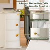 Kumasinova Wood Console Table,Narrow Side Table with 2 Drawers,Sofa Table for Entryway,Hallway,Living Room,White - 4 of 4