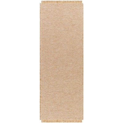 Mark & Day Kimi 2'8"x7'3" Runner Woven Indoor Area Rugs Brown: Stain-Resistant Jute & Polypropylene, Pet Friendly