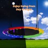 Infans 40" Saucer Tree Swing 660 LBS for Kids Adults Outdoor w/LED Lights Rainbow Color - 4 of 4
