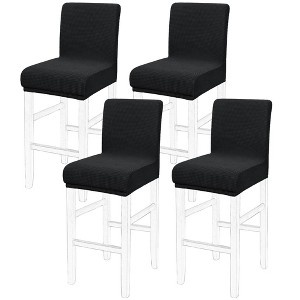 PiccoCasa Stretch Bar Pub Counter Height Side Chair Covers - 1 of 4